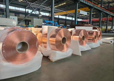 China Ultra Wide  Thin  Narrow Copper Strip 2mm-1310mm  Industrial Grade for sale