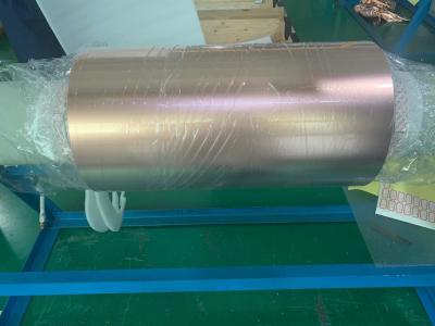 China 0.1mm ED Copper Shielding Foil Polished Raw Surface Treatment ISO Approval for sale