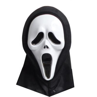 China Wholesale Classic Halloween Devil Festival Costume Mask Party Decoration Horror Devil Scream Mask for sale