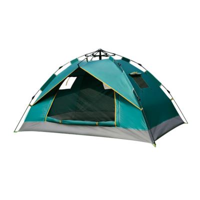 China 2 Person 3 Windows Sport And Outdoor Camping Foldable Play Tent 3 Window Travel Beach Waterproof Camping Hike for sale