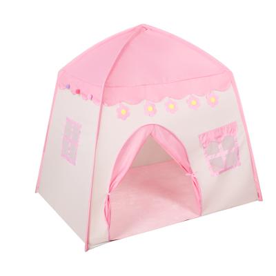 China Kids 3+ Play Big Princess Girls Indoor And Outdoor Nursery Canvas Foldable Play Tent Bed Tent Kids Playhouse Bedroom for sale