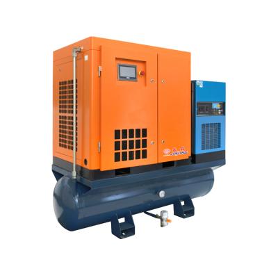 China Lubricated 15KW 16bar with dryer and filter combined air compressor for fiber laser cutter air-compressors for sale