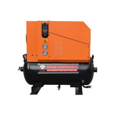 China 15kw 8bar P.M. VSD 10HP 60Hz 230liter 20HP 22kw Inverter Silent Oil Cooled Screw Air Compressor 22kw Silent Permanent Magnet Air Compressor for sale