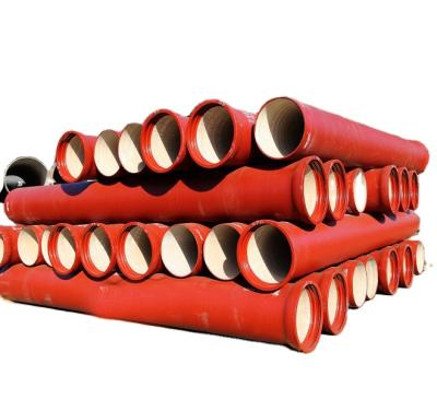 China EN545 ISO2531 Water Supply Malleable K9/K7/Class C Cast Iron Pipes for sale