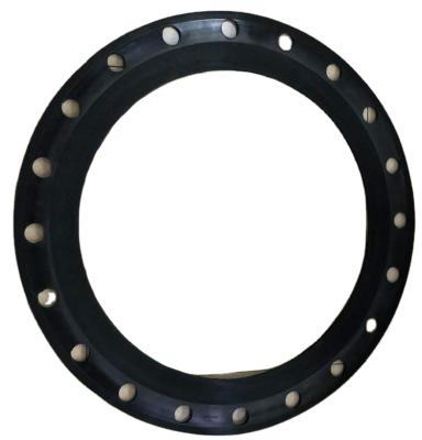 China Flange sealing EPDM / SBR rubber sealing gasket for water supply, drainage and sewage pipelines according to standard ISO4633 for sale