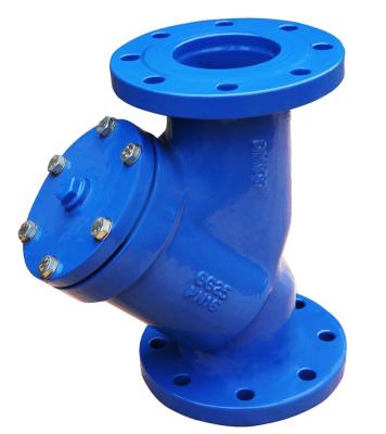 China Cast or Malleable Iron Y Pipeline Connection Strainer for sale