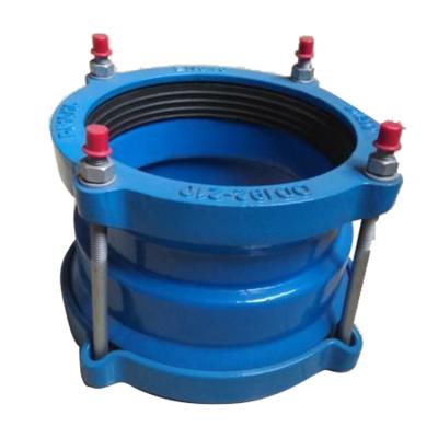 China Universal Sewage Treatment Couplings And Flange Adapter For PVC /HDPE /DI Pipes for sale