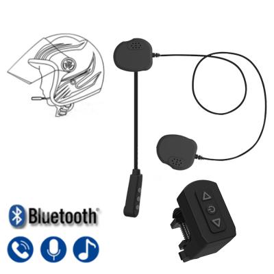 China Call ID Motorcycle BT Helmet Headset Radio Handsfree Call Stereo Kit Music Player Anti-interference Waterproof Speaker for sale