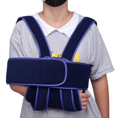 China Universal Soft Medical Arm Sling Shoulder Immobilizer Wrist Elbow Forearm Support Brace Strap for Subluxation Dislocation for sale