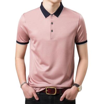 China Plussize/Sports Business Men's Breathable Polo Shirt Quick Drying Men's Casual T-shirt Breathable/Comfortable/Soft/Dry Cleaning for sale