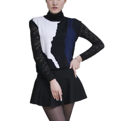 China Plussize/Wholesale Dry Clean Breathable/Comfortable/Soft/Plus Size Sweater Wool Knitwear Women's Sweaters for sale