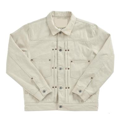 China Armekaki Motorcycle Cotton-Padded Jacket Design Breathable Custom Heavy Organic Rice White Machining Jacket Retro for sale