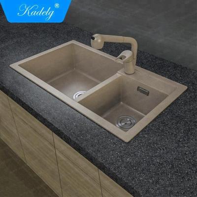 China Without Single Faucet Design Single Bowl Kitchen Sink Chinese Granite Sink Kitchen for sale