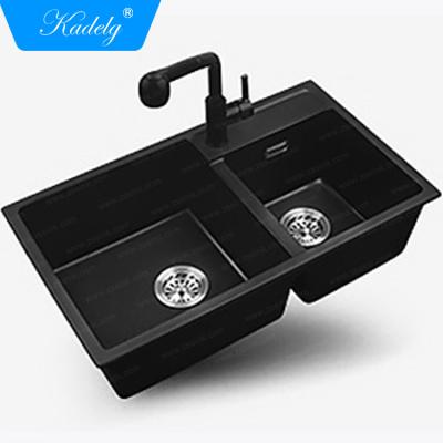 China Without Double Faucet Artificial Stone Bowl Granite Kitchen Sink For Kitchen for sale