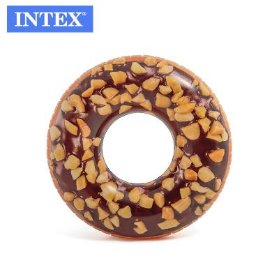 China Tube Intex 56262 Inflatable Swim Ring Beach Float Food Swimming Ring Donut Swim Donut Ring for sale