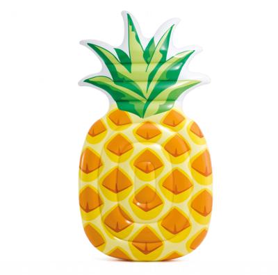 China Fruit Design Intex 58761 Realistic Orange Pineapple Mat Inflatable Pool Float Floating Tray For Pool for sale