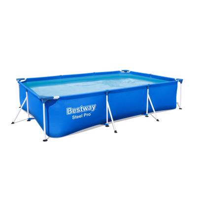 China Strength Bestway-56404 Rectangular Metric Frame Outdoor Manufacturer Children's Pool for sale