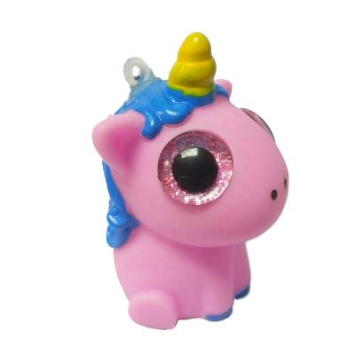 China Custom Promotional Items Kids Toys Animal Keychain Unicorn Key Chain Lovely Key Chain for sale