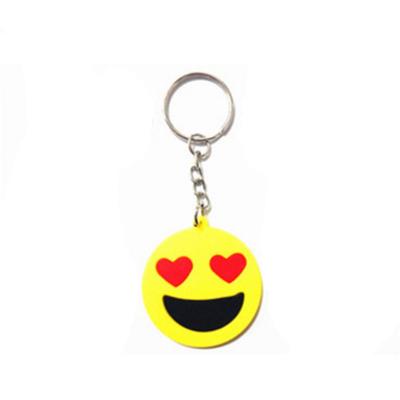 China Dongguan Manufacture New Promotion 2018 Custom Flat PVC 2D Flat Gifts Key Chain for sale