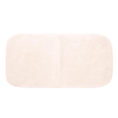 China Washable High Quality White Sheepskin Decorations Plush Fur Soft Faux Fur Blankets for sale