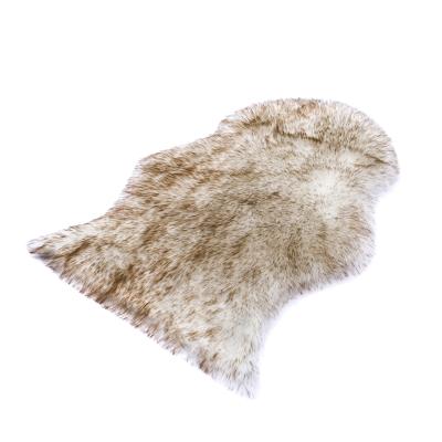 China Wholesale Fluffy Soft Long Washable And Warm Mat Faux Fur Carpet Acrylic Fiber Artificial Wool Suede Fabric Hair Blanket for sale