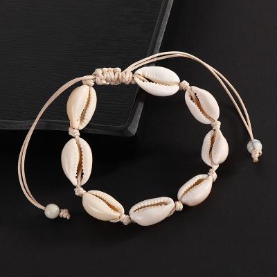 China Other Natural Bohemia Shell Anklets For Women Foot Jewelry Summer Beach Bracelet Barefoot Anklet On Leg Ankle Strap Chian Accessories for sale