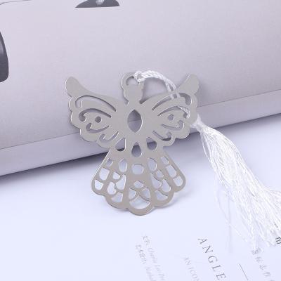 China Silver Alloy Angel Bookmark For Baptism Baby Shower Souvenirs Party Giveaway Gift Wedding Favors And Gifts For Guest for sale