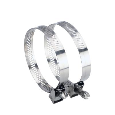 China 316 Stainless Steel Quick Release Hose Clamp Hydraulic Quick Lock Heavy Duty American Kind Hose Clamp Hose Clamp for sale