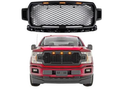 China 4x4 ABS Plastic Bestelwagen Voorgrill -gr.-F150A met LEDs voor Ford F150 Te koop