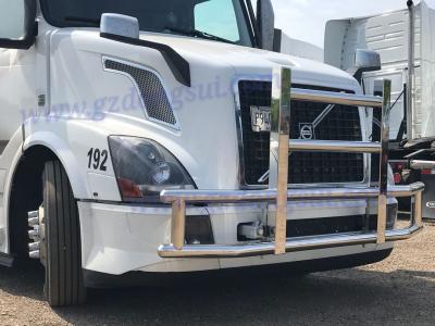 China 304 Stainless Steel Semi Truck Deer Guard For Freightliner Cascadia for sale