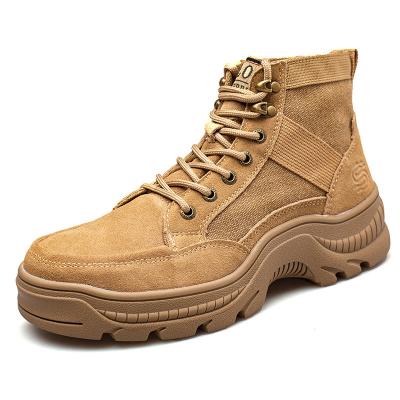 China Fashion Trend Anti-slip Martin Shoes Outdoor Hiking Safety Shoes Men 2022 Hike Shoes for sale