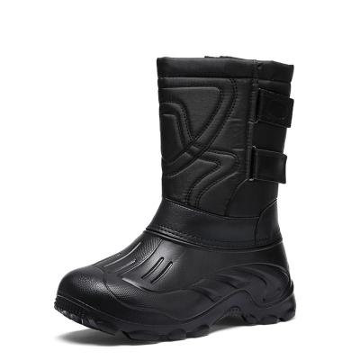 China Around 2021 Hot Selling Rain Boots EVA Snow Sole Male Short Waterproof Boots Men's Outdoor Working Boot for sale