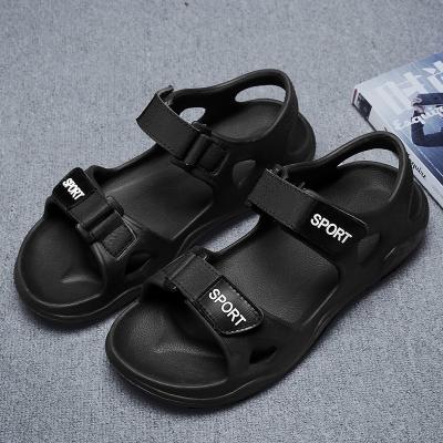 China Around 2022 new fashion men's slippers slippers black EVA anti-skid sandals beach sandals for men for sale