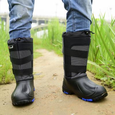 China Waterproof Men Waterproof Fishing Boot Safety Work Shoes Mens Hiking Boot Winter Light Snow Boots Men for sale