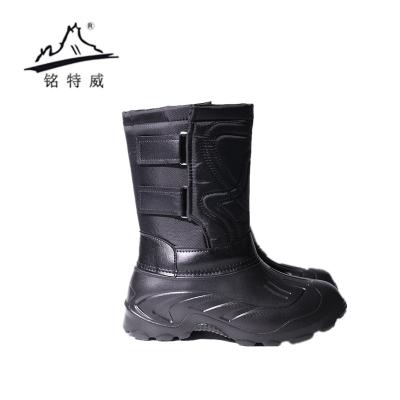 China Lightweight Outdoor Snow Boots Black -40 Waterproof Men's Lightweight Snow Boots Fishing Boots for sale