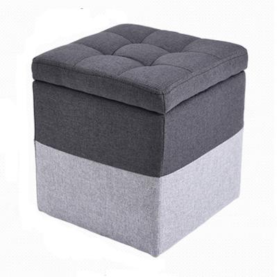 China Solid Wood Living Room Sofa Stool Simple Fashion Creative Sofa Footstool (The Other) Storage Adjustable Low Stool Stool for sale