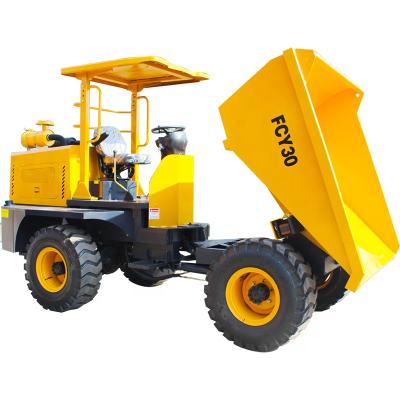 China Building Material Shops Mini Dump FCY30 3 Ton 3t Self Loading Mini Site Dumper Tractor Truck Price In Kenya for sale