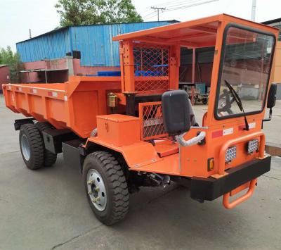 China Hot Sale 5ton UK-5 Low Profile Underground Mining Dump Truck 4950*1950*1750mm for sale