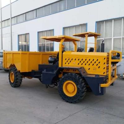 China mini 4x4 dumper, 6 ton 4950*1950*1750mm mini agriculture dumper 4wd dumper for sale