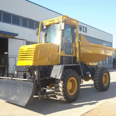 China 10 Ton FCY100 Articulated Small Rotating Front Dump Truck 180 > 8L for sale