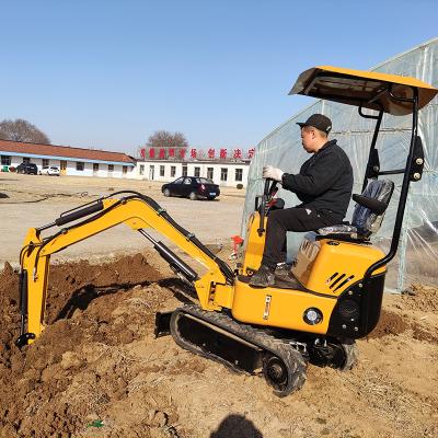 China Garment Shops Professional Crawler Manufacturer Mini Excavator Digger Mini Excavator 1t for sale