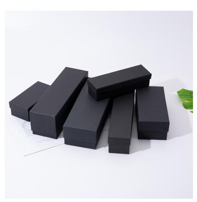 China OEM/ODM Recycled Materials Fashion Creative Black Rectangular Flowers Candy Gift Box High Quality Candy Packaging Box for sale