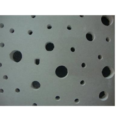 China Perforated Ceilings Wholesale Types Acoustic Gypsum Tile Acoustic Panel Holes Perforated Ceiling for sale