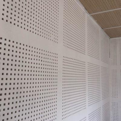 China China COMMON Supplier New Building Material Perforated False Acoustic Gypsum Ceiling Tiles for sale