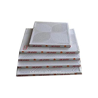 China Artistic Ceilings Modern Design Fireproof Pvc Office Ceiling Soundproof Tiles for sale