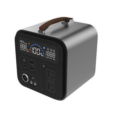 China Household Portable Power Supply 220V 600W Outdoor Mobile Outdoor Camping Emergency Power Supply Is Safe And Reliable 32*20.5*18.7CM for sale