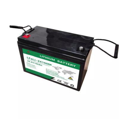 China Machine-safety certification China made BENEP rechargeable LiFePo4 24v 100ah lithium-ion battery forklift power battery for sale