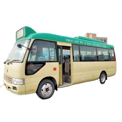 China 2018 Brand New 19 Seat Gold Dragon Coaster ISF3.8 Right Hand Drive for sale