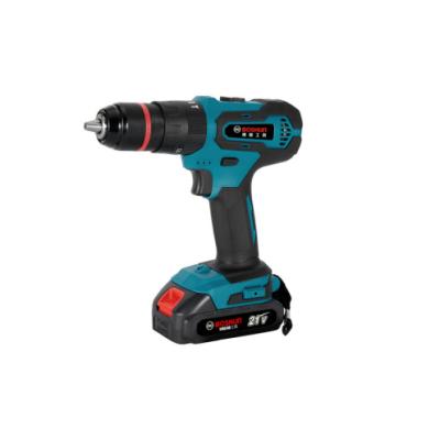 China Good Quality And Reliable 21V Impact Cordless Impact Drill Single Structure Promotion Durable Multi-bit for sale