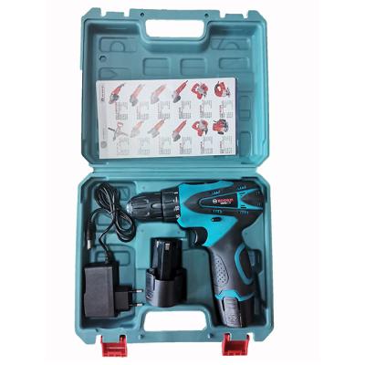 China Boshun Lithium Battery Electric Drill 12V Cordless Drill With 1.5AH 10mm Zhejiang China 10mm Multifunctional Tool Kit for sale